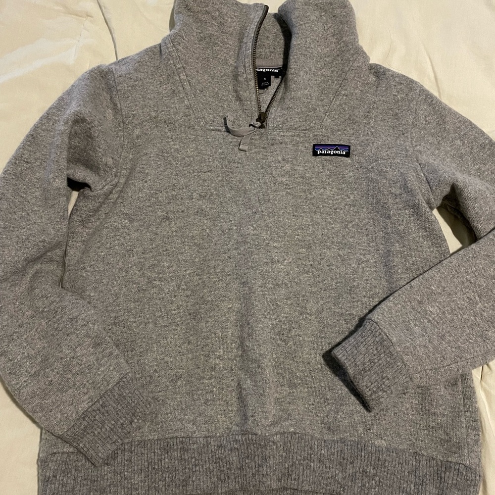 Patagonia mock neck sweater
